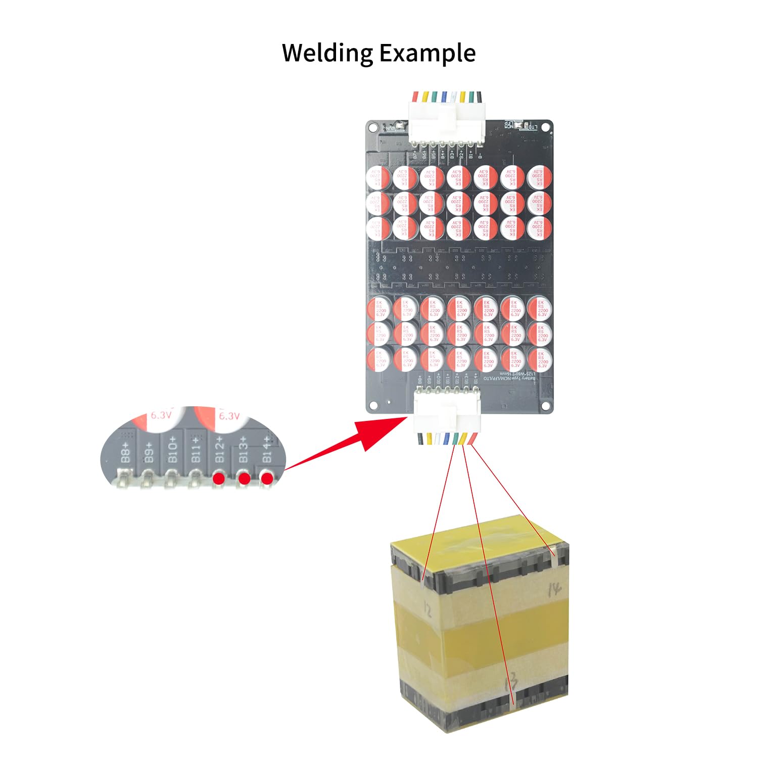 5,5 A 9S-14S Smart Active Balancer Equalizer 5 mV Precision | kompatybilny z Li-ion/NCM/LiFePO4