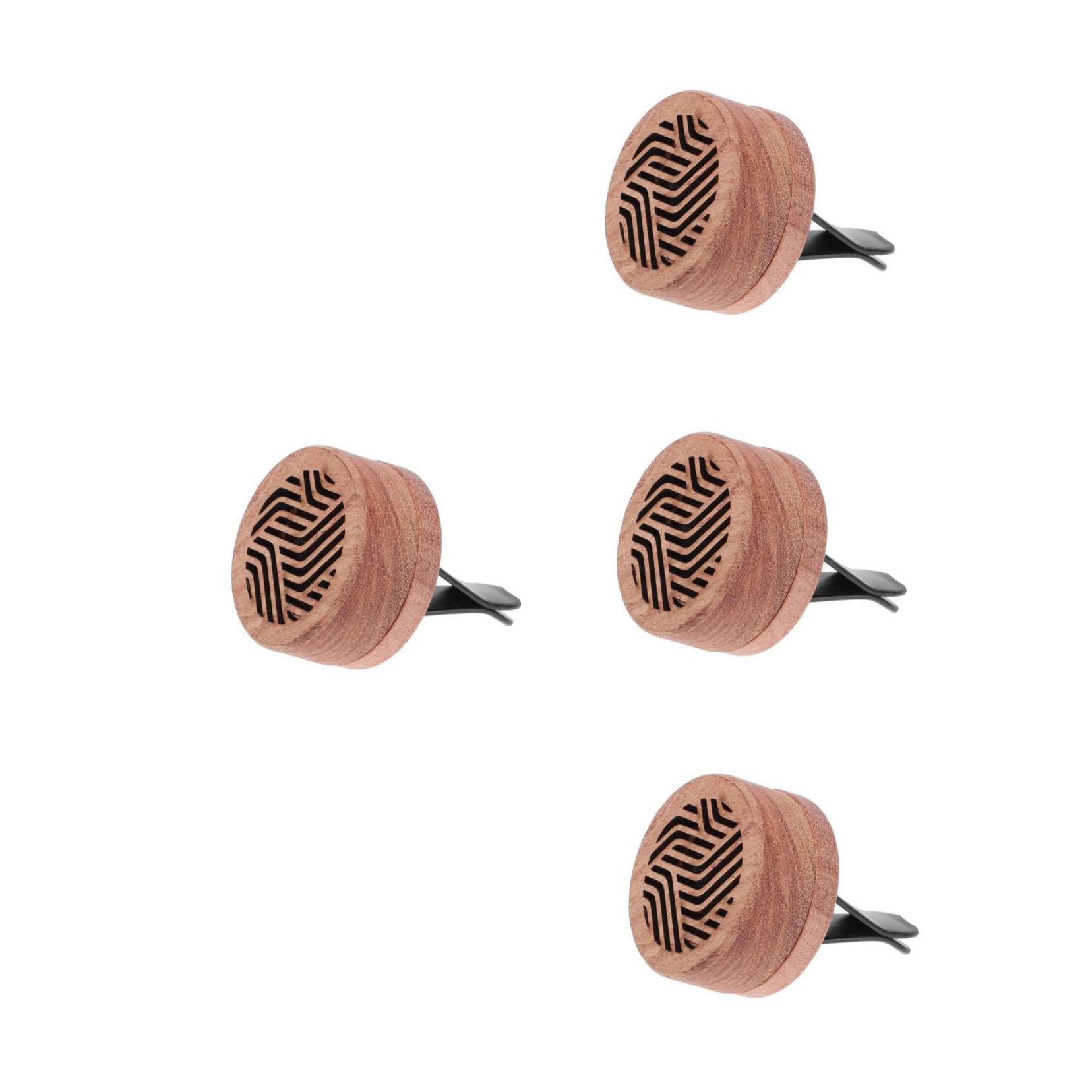 CHILDWEET 4pezzi Diffusore Di Profumo Per Auto Aromatizzatore Elegante Con Design Moderno Decorazione Per Interni Auto Rilascio Graduale Di Per Ogni Viaggio