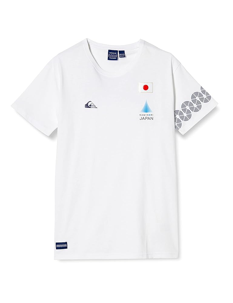 <新品>Quiksilver NAMINORI JAPAN Tシャツ ホワイト Amazon | [クイックシルバー] Tシャツ NAMINORI JAPAN TUBE TEE