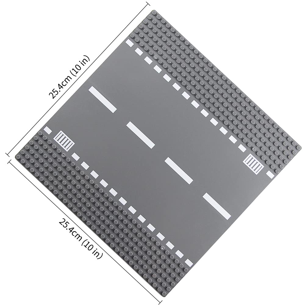 Feleph City Straight Road Base Plate, 10 Pieces, Construction Kit - Image 3