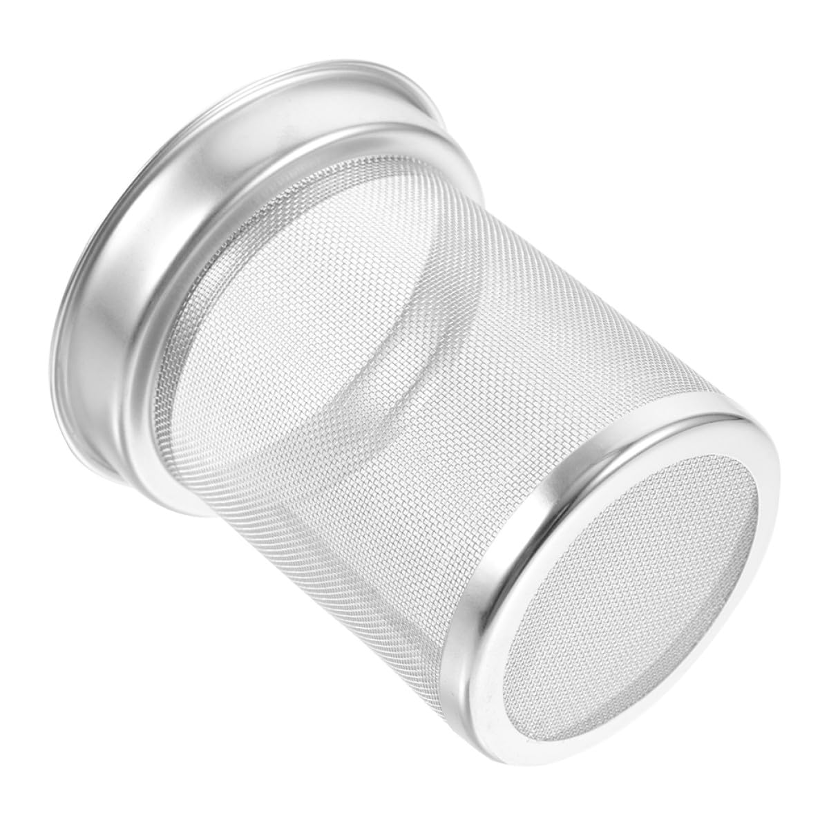 NUOBESTY Filtro de Té para Tetera de Acero Inoxidable, Colador Reutilizable para Hojas Sueltas, Infusor Metálico Pequeño (7.4x6.7 Cm) Adecuado para Accesorios de Té en Hogar y Cocina