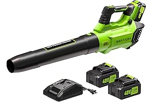 40V 570CFM Cordless Leaf Blower: Powerful Garden Essential