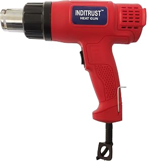 Inditrust 1pc Compact Heat gun with 6 months warranty with Copper Element 2000 W Hot air gun for Home and Professional Use... Price In India