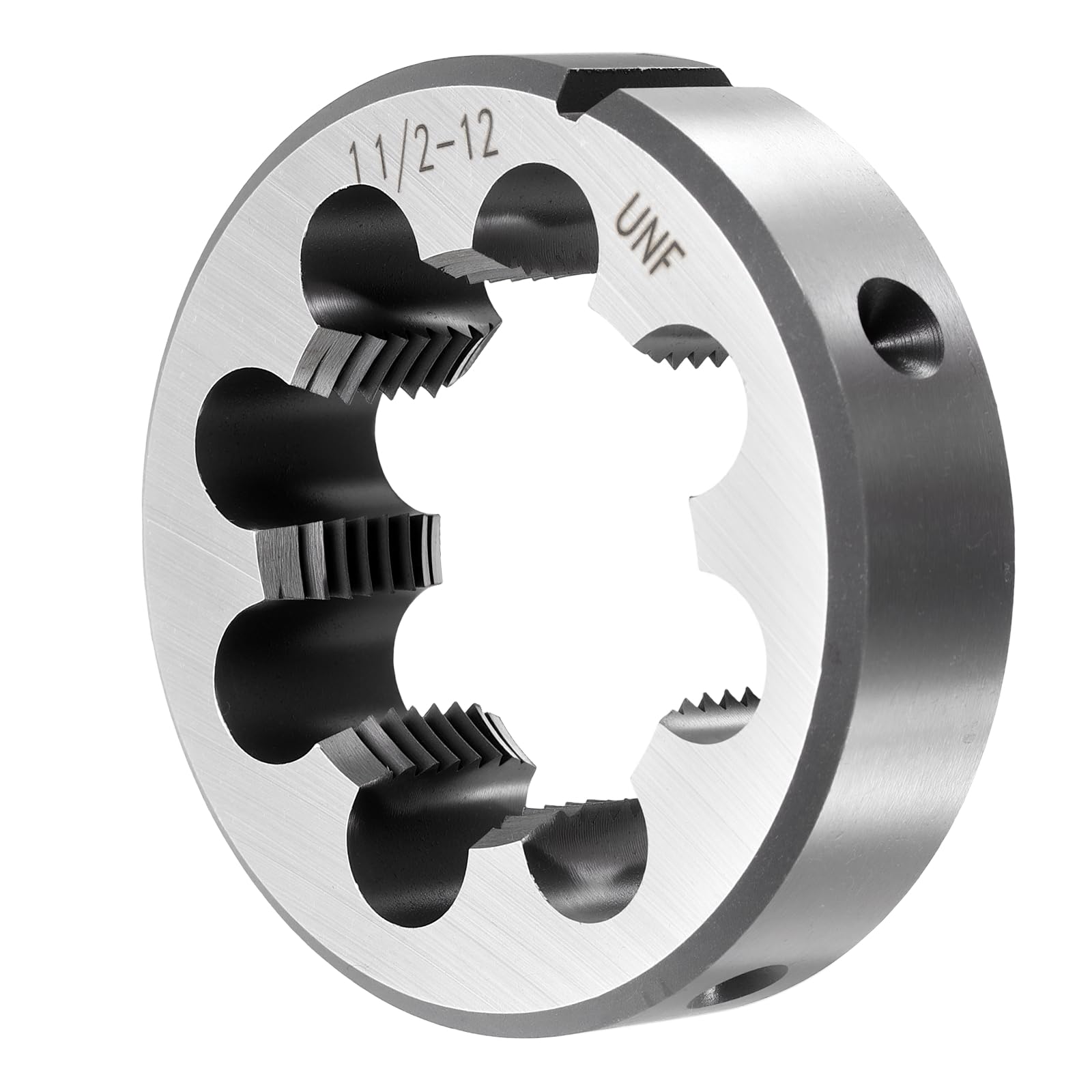 PATIKIL Round Threading Die 1-1/2"-12 UNF Alloy Steel Non-Adjustable
