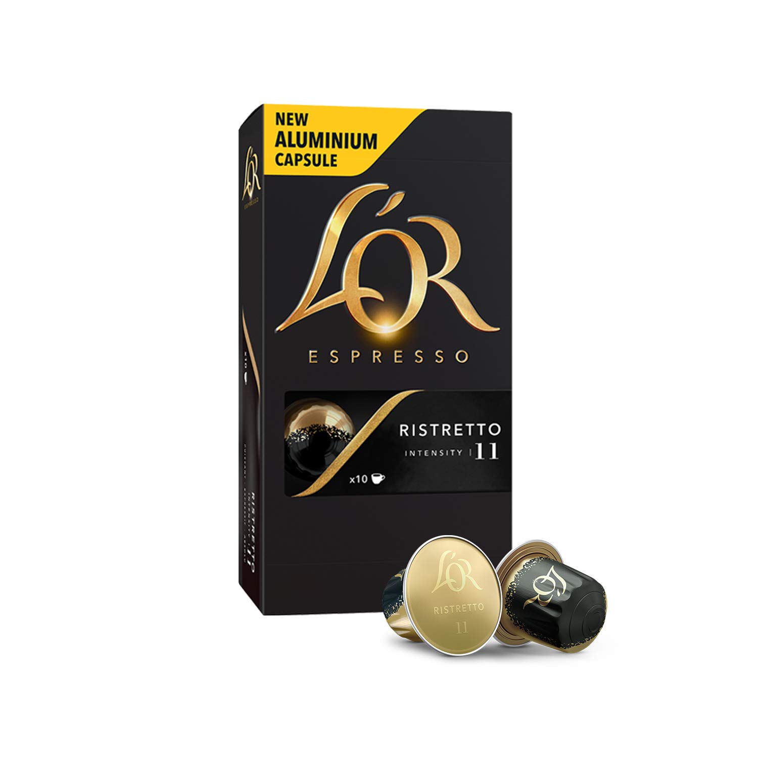 L'OR Coleccion de variedad de Cafe Espresso - Cápsulas de café de aluminio compatibles con Nespresso (R) - 8 paquetes de 10 cápsulas (80 bebidas)