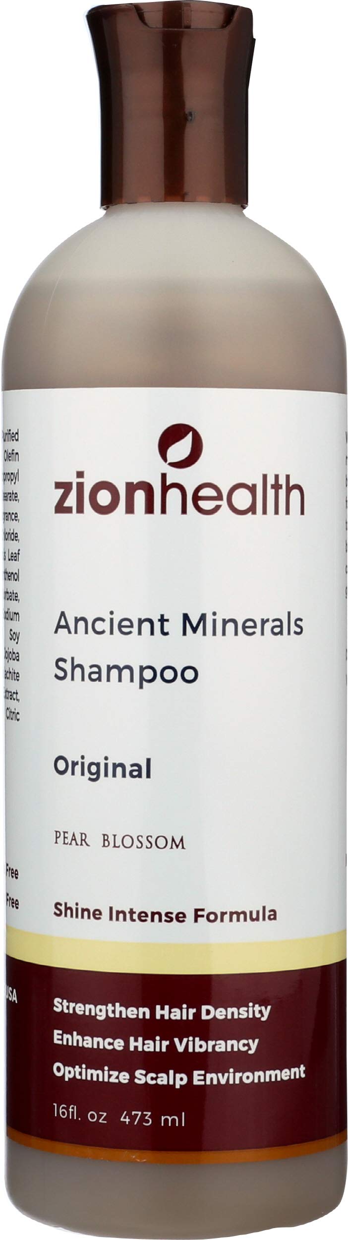 Adama Minerals Zion Health Clay Shampoo, 16 Fluid Ounce