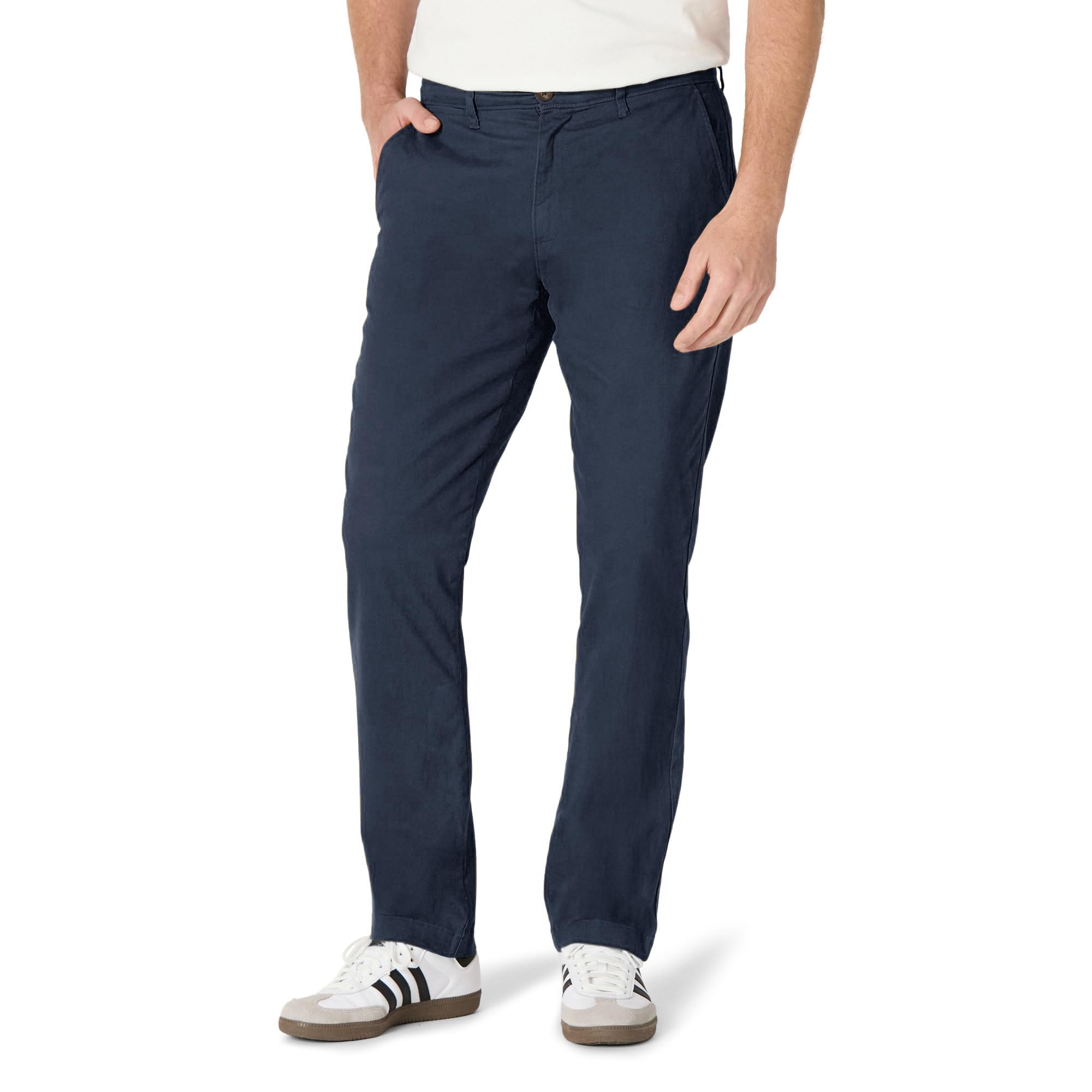 Amazon Essentials Herren Legere Stretch-Chinohose in sportlicher Passform (in Übergröße erhältlich)