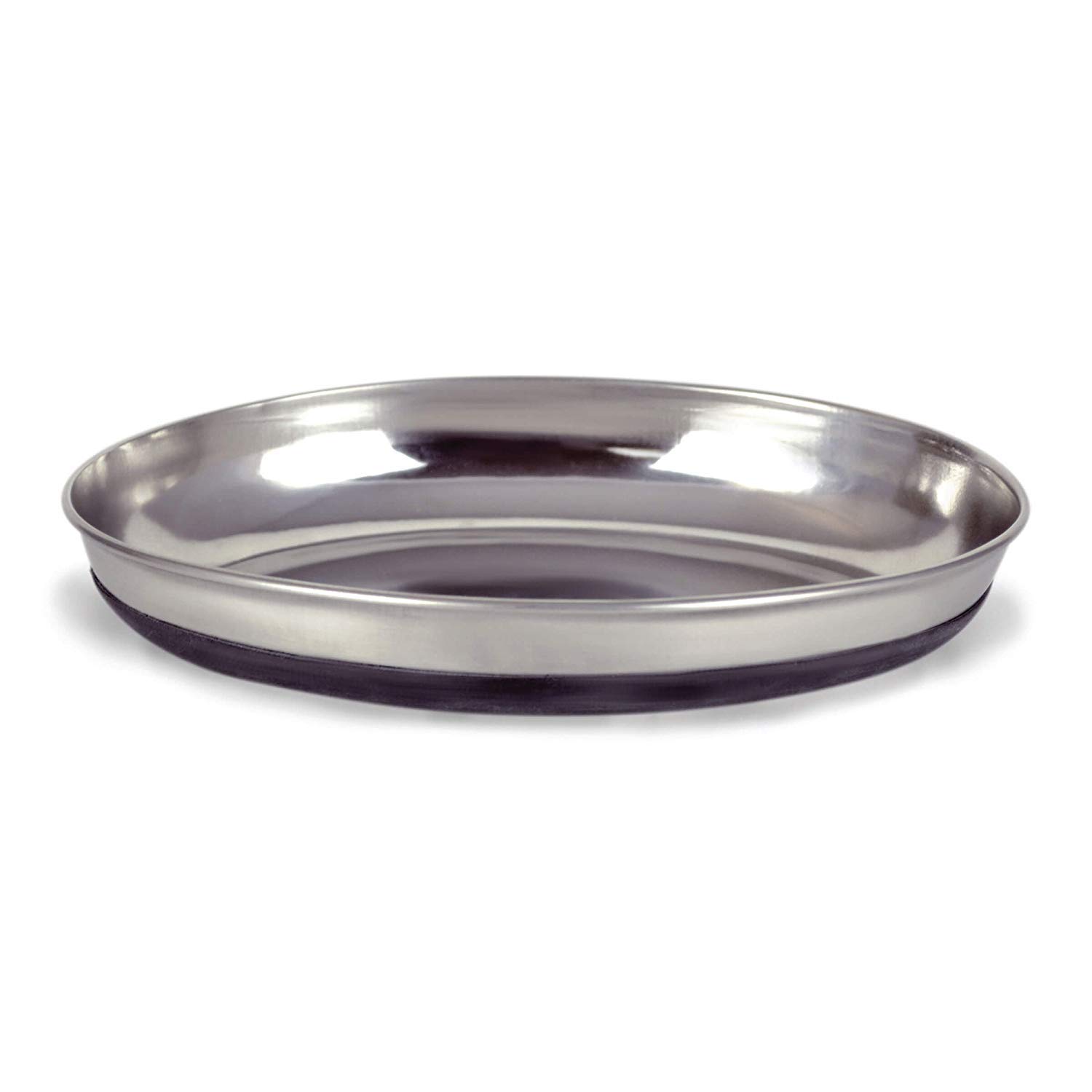 Our PetsDish Oval Cat Rubber Bottom Pet Bowl (2 Pack)