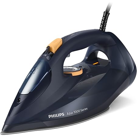 Philips Azur 7000 Series Steam Iron - 2800 W, 50 g/min Continuous Steam ...