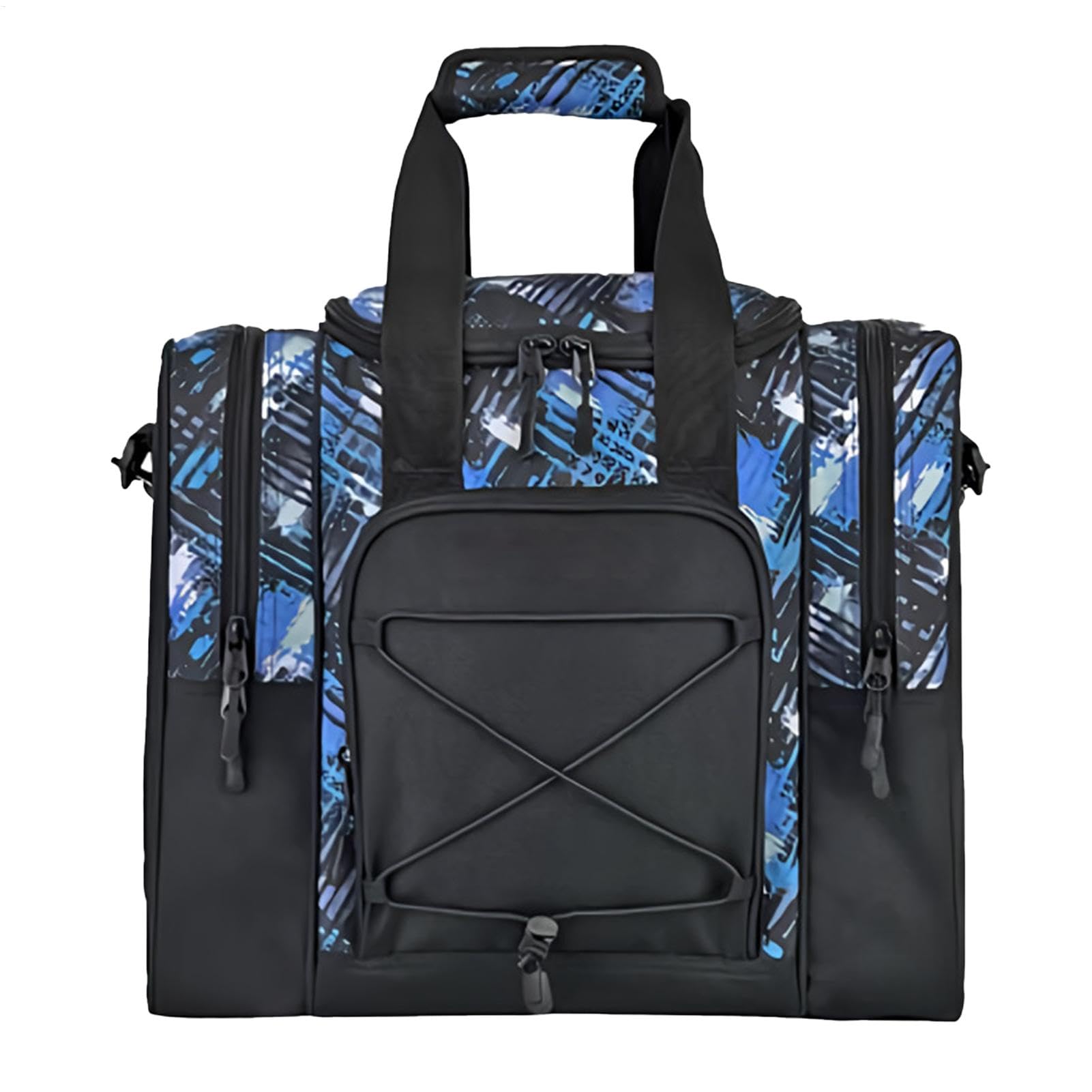 Sacs De Bowling | Sac De Bowling Fourre-Tout 1 Boule | Ceinture Réglable, Chaussures De Serviette Multifonctions Rembourrées, Sac De Boule De Bowling pour Hommes Et Femmes