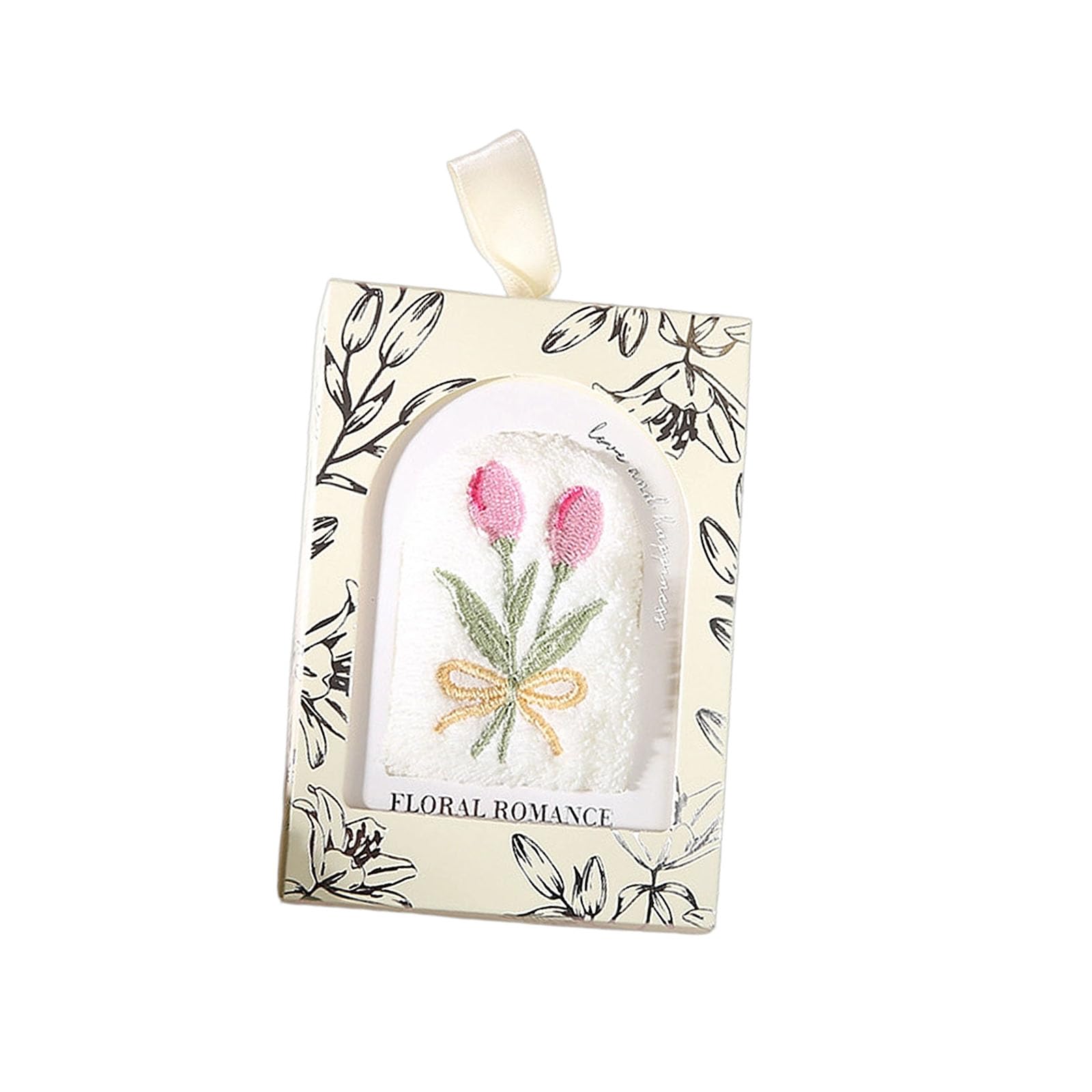 Pattern Wedding Guest Towels Elegant and Practical Hand Elegant Embroidery for Bridal Favors