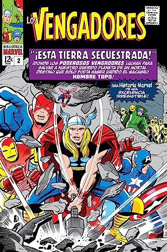 Portada de Biblioteca Marvel los Vengadores 2 Bm24