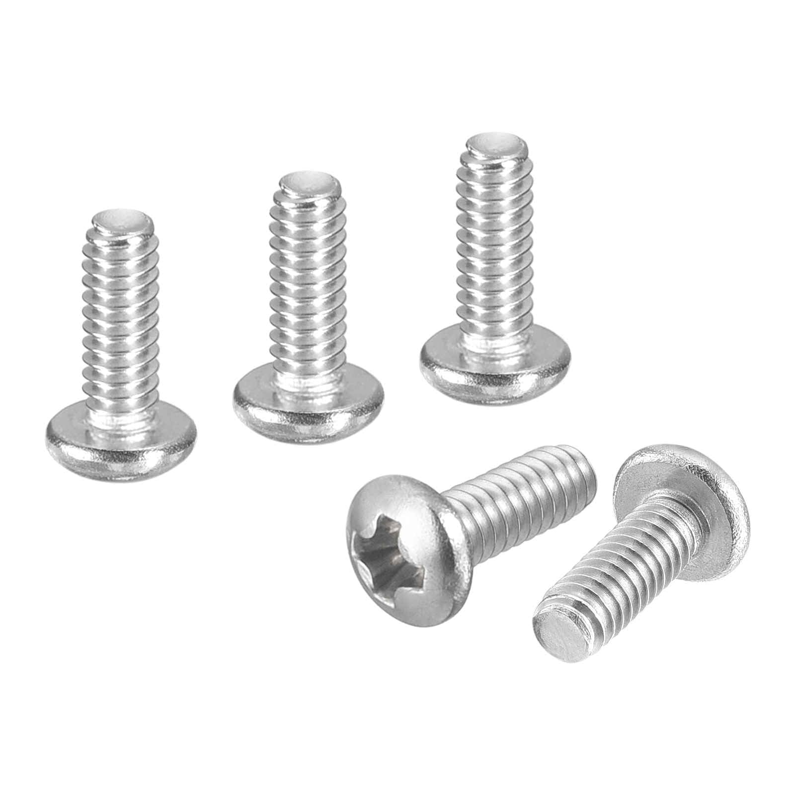 DTGN #2-56x1/4" Phillips Pan Head Machine Screws 304 Silver 200pcs — image 1
