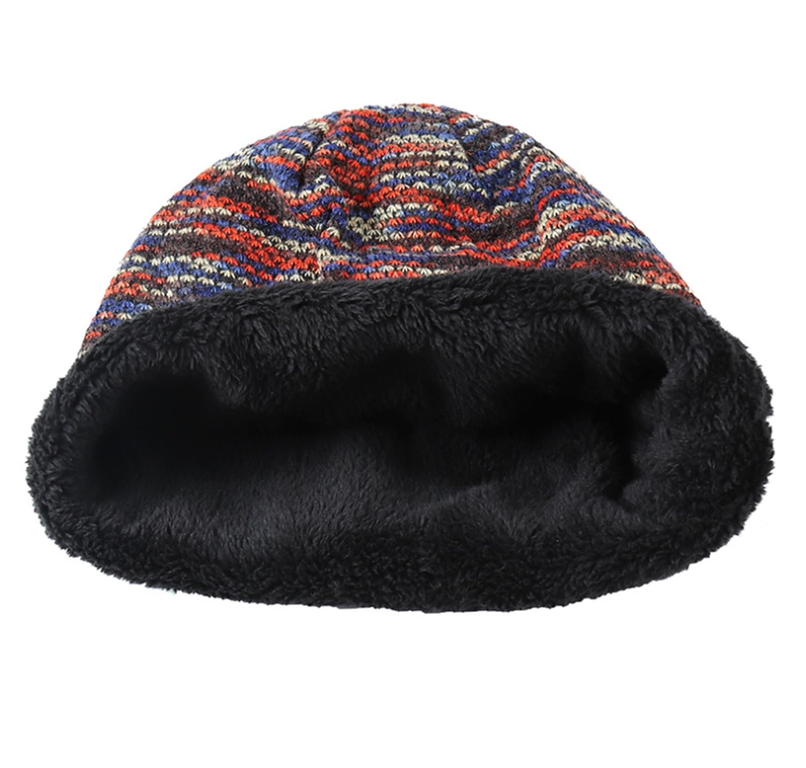 Czapka Zimowa Czapka Typu Beanie Dla Mężczyzn I Kobiet, Gruba, Ciepła, Wiatroszczelna Czapka Narciarska Z Czaszkami, Czapka Z Dzianiny Na Zewnątrz Ciepła Czapka