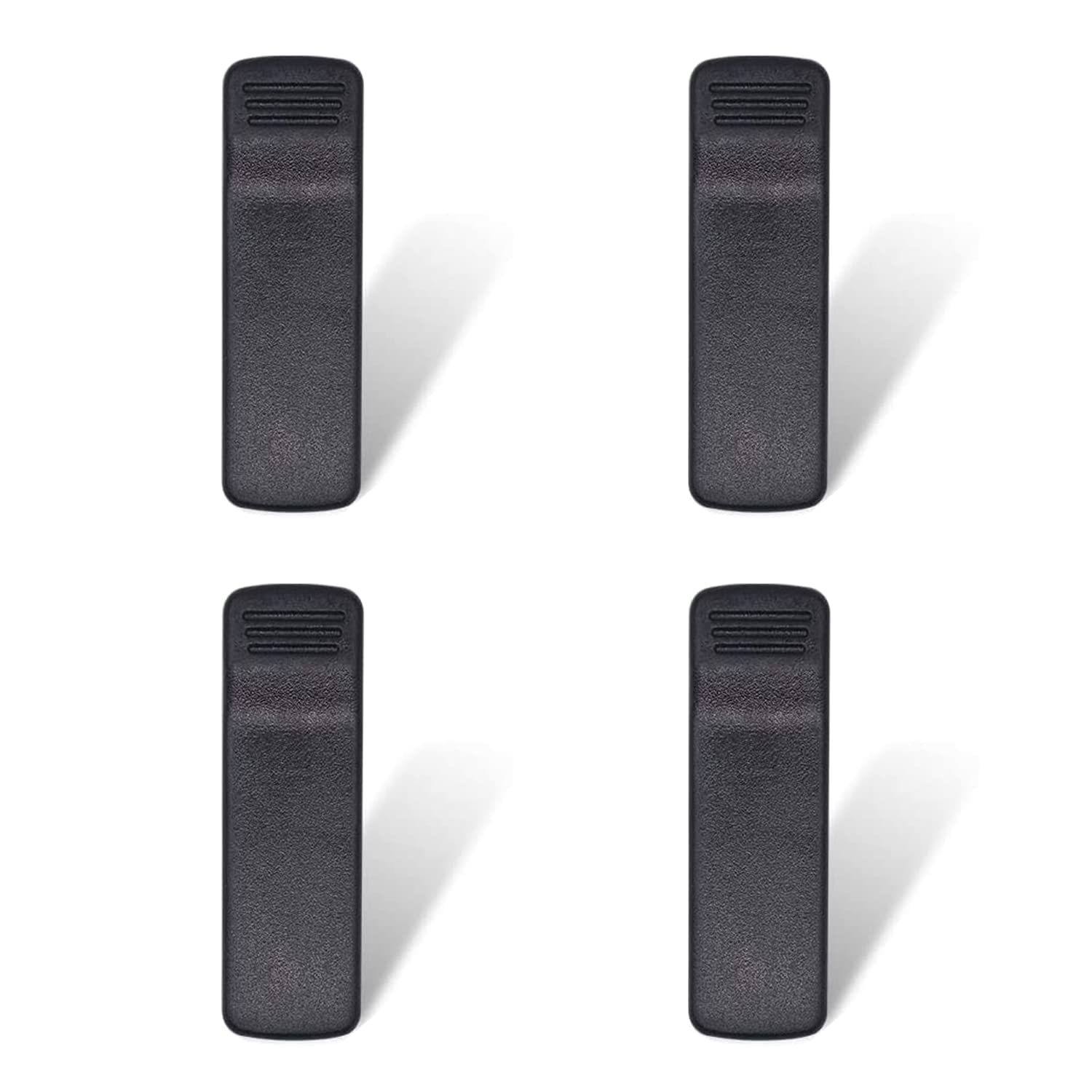 Teseko 4pcs HLN8255B HLN8255 Spring Action Belt Clip Compatible for Motorola NNTN4497 NNTN4970 NNTN4851 PMNN4251 CP200 CP200D CP200XLS CP040 CP140 CP150 GP3688 EP450 DP1400 DEP450 PR400