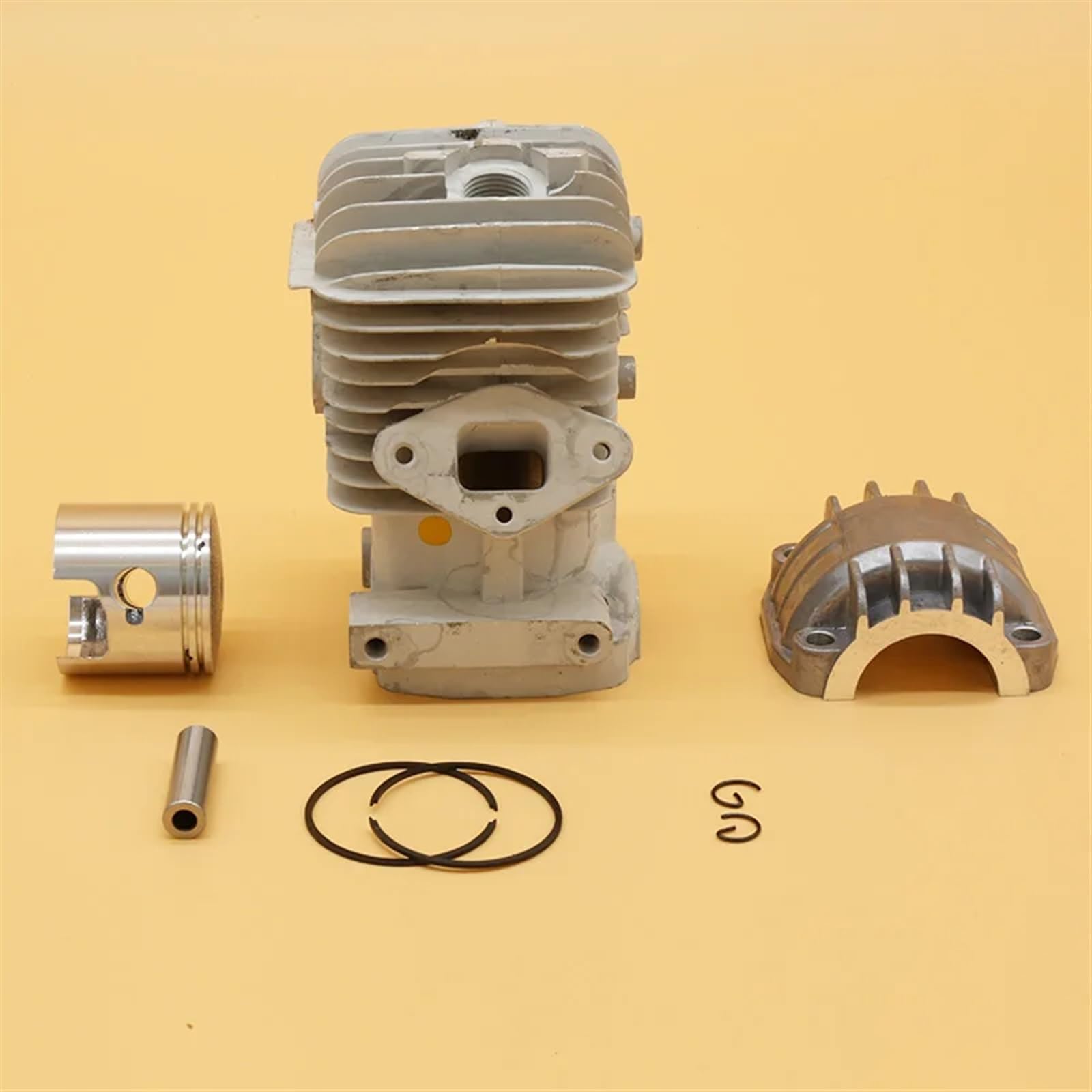Zestaw tłoka cylindra 34 mm w stylu chińskim 2500 25CC do piły łańcuchowej ogrodowej Części zamienne do narzędzi Części do narzędzi ogrodowych