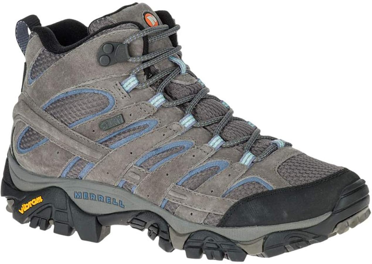 Amazon.com | Merrell Women's Moab 2 Mid Waterproof, Granite