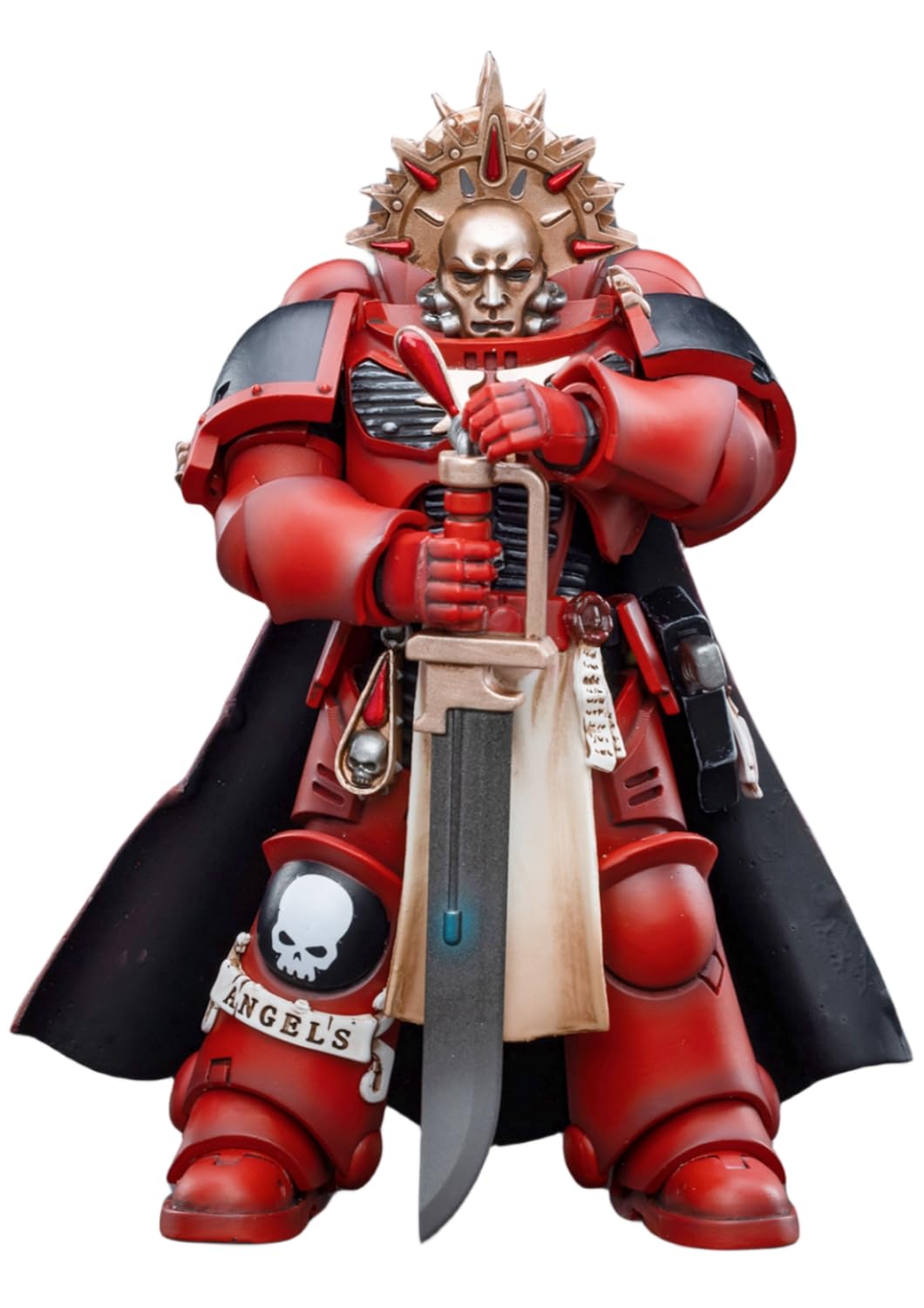 HiPlay JOYTOY 1/18 Warhammer 40.000 Blood Angels Captain With Jump Pack JT4997 - Action figure pre-verniciata in PVC