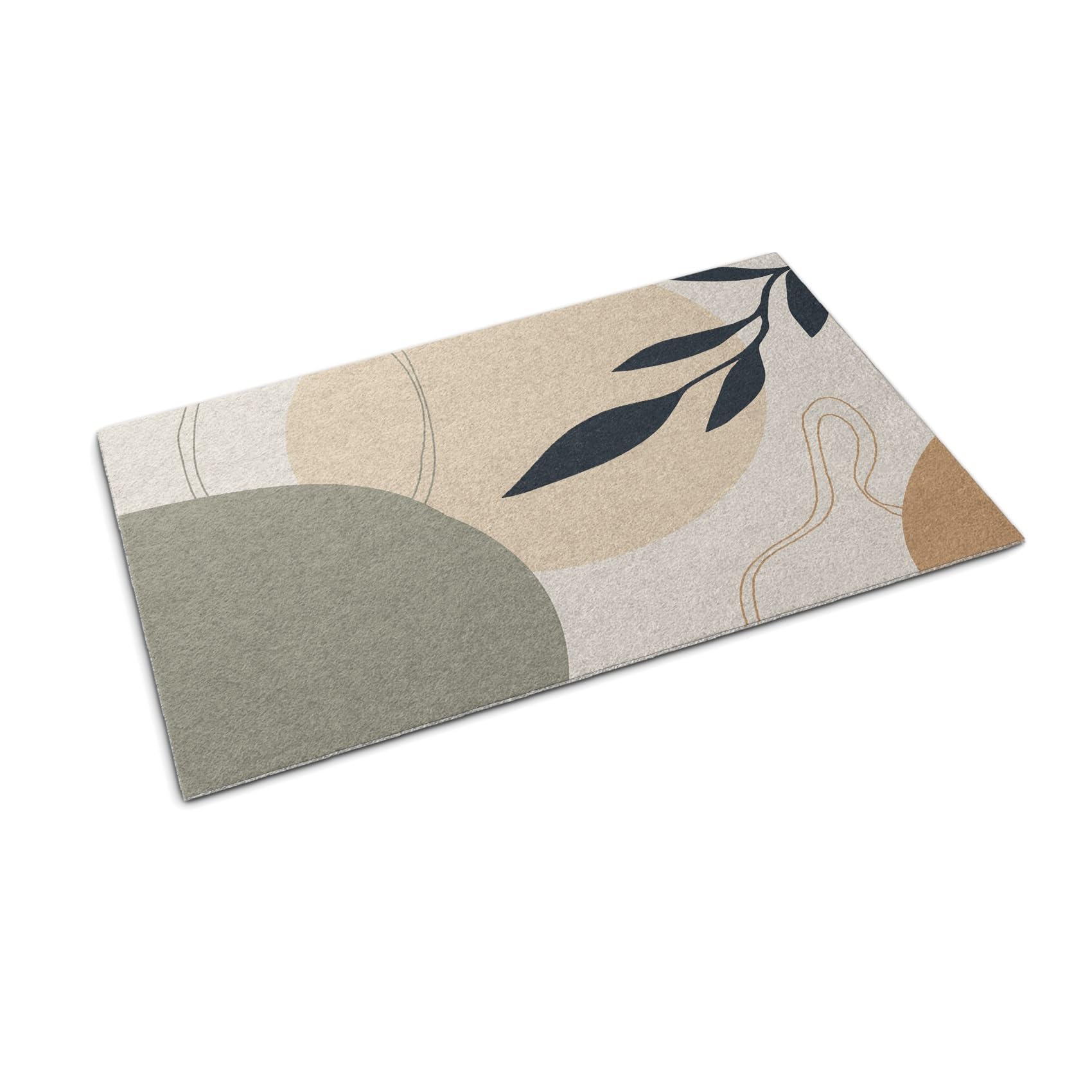 Tapis décoration extérieure Tulup paillasson d'entrée 60x40 cm motif abstraction