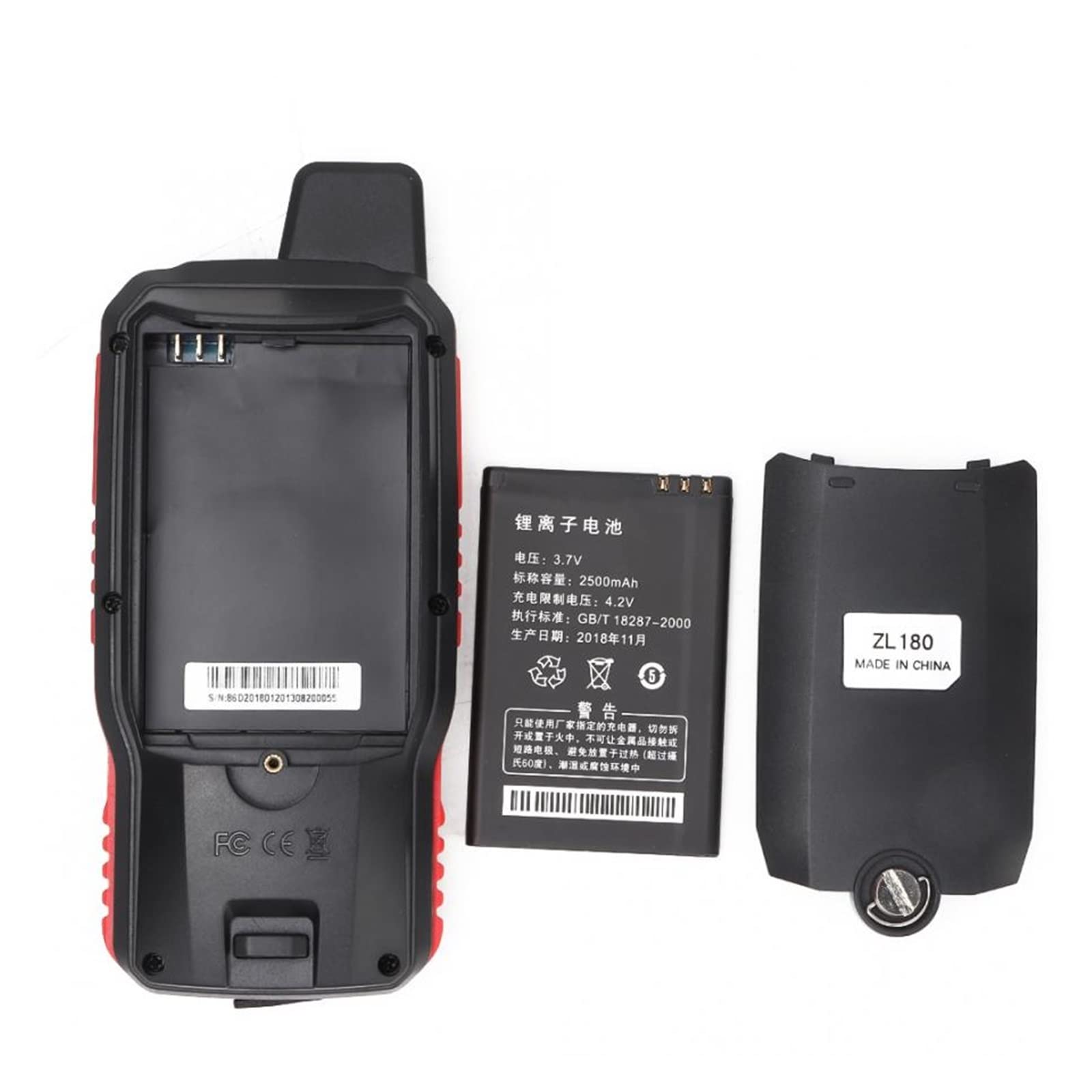 Antiscivolo ZL-180 Traccia di Navigazione GPS Portatile Misuratore di Area terrestre Display da 2,4 Pollici Rilevamento del Territorio Navigazione terrestre