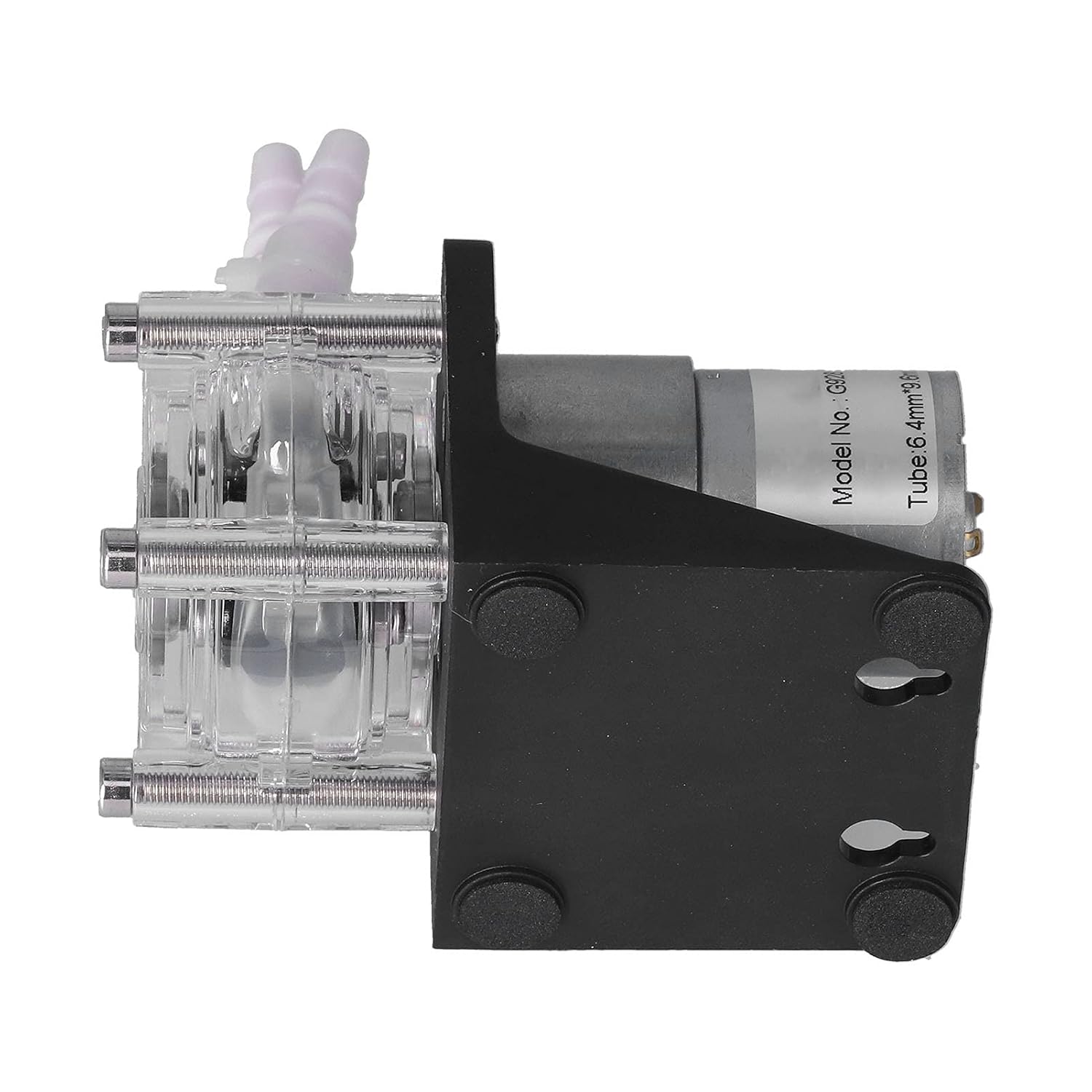 Peristaltic Dosing Pump, Peristaltic Pump DC Dosing Pump Self Priming Roller Peristaltic Pump with Silicone, Industrial Peristaltic Metering Pumps (12V)