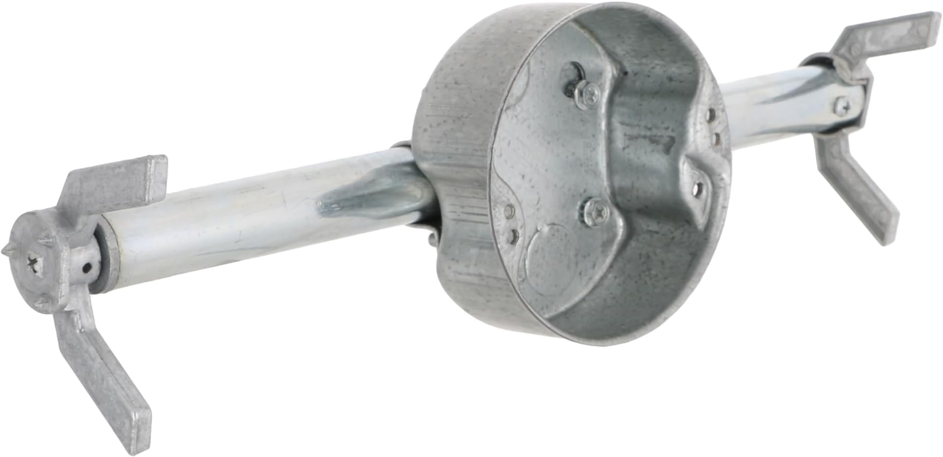 936 4 in. Round Retro-Brace Ceiling Fan-Rated Support, 4 in