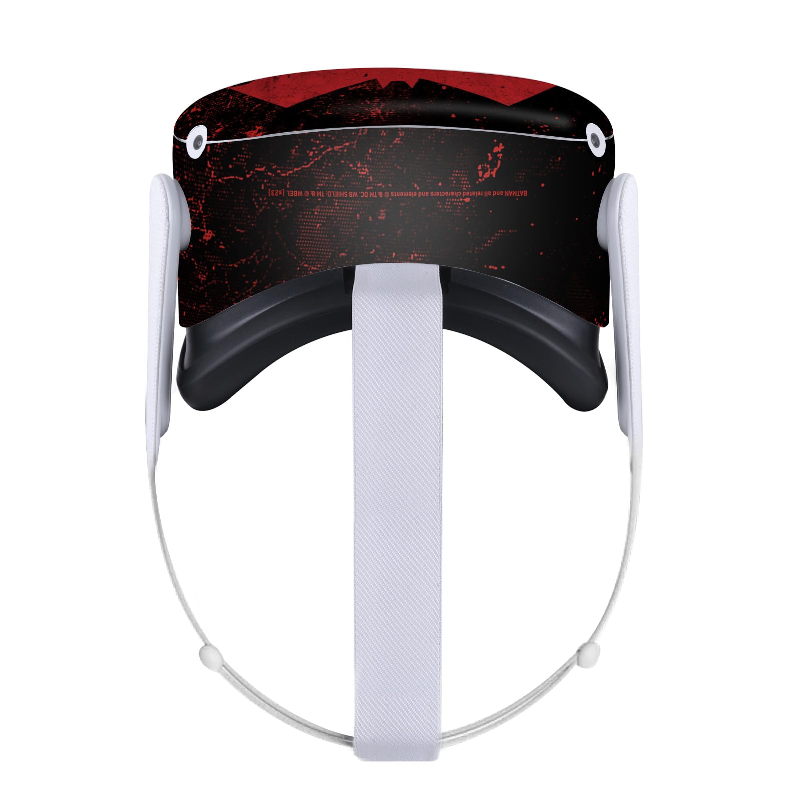 Head Case Designs Officially Licensed Batman DC Comics Red Hood Logos and Comic Book Vinyl Sticker Skin Decal Cover Compatible with Meta Quest 2