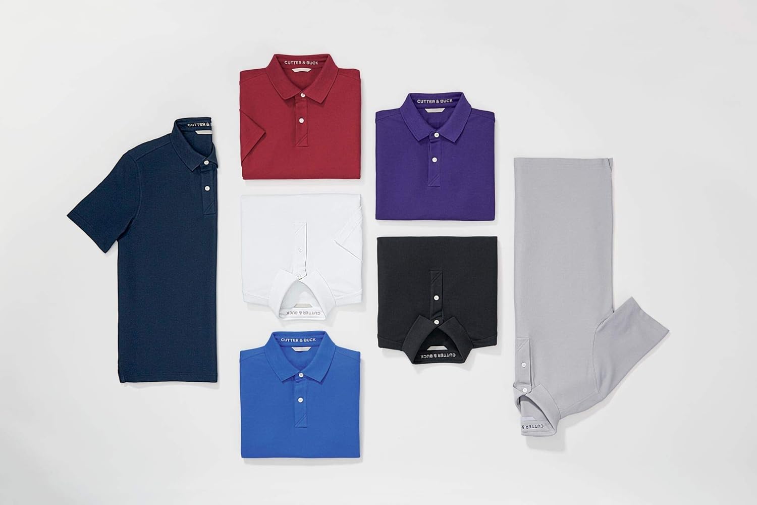 Cutter & Buck Men's Big & Tall Short Sleeve Breakthrough 2 Button Polo - Image 4