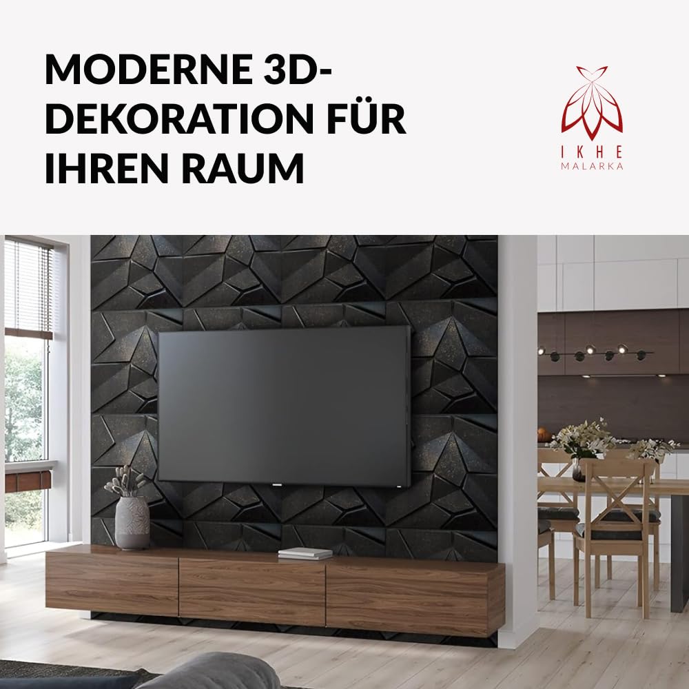 3D Panneaux muraux décors revêtement mural panneaux de plafond plaques décoration murale muraux POLYSTYRENE MATERIAL STYROPOR-LIKE 3D 3mm d'épaisseur