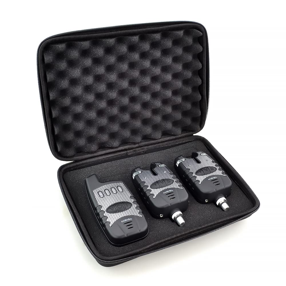 Kit Alarme De Touche Sans Fil 4+1 Pour Pêche à La Carpe - Hirisi Avec Récepteur