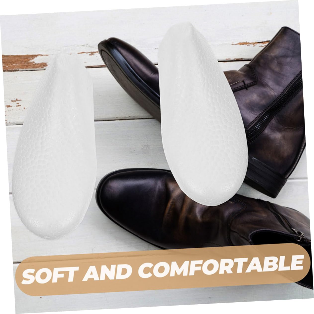10 Pares de Insertos de Espuma Ligeros para Tacones Altos, Plantillas Acolchadas para Zapatos, Manteniendo la Forma del Calzado en Uso Diario