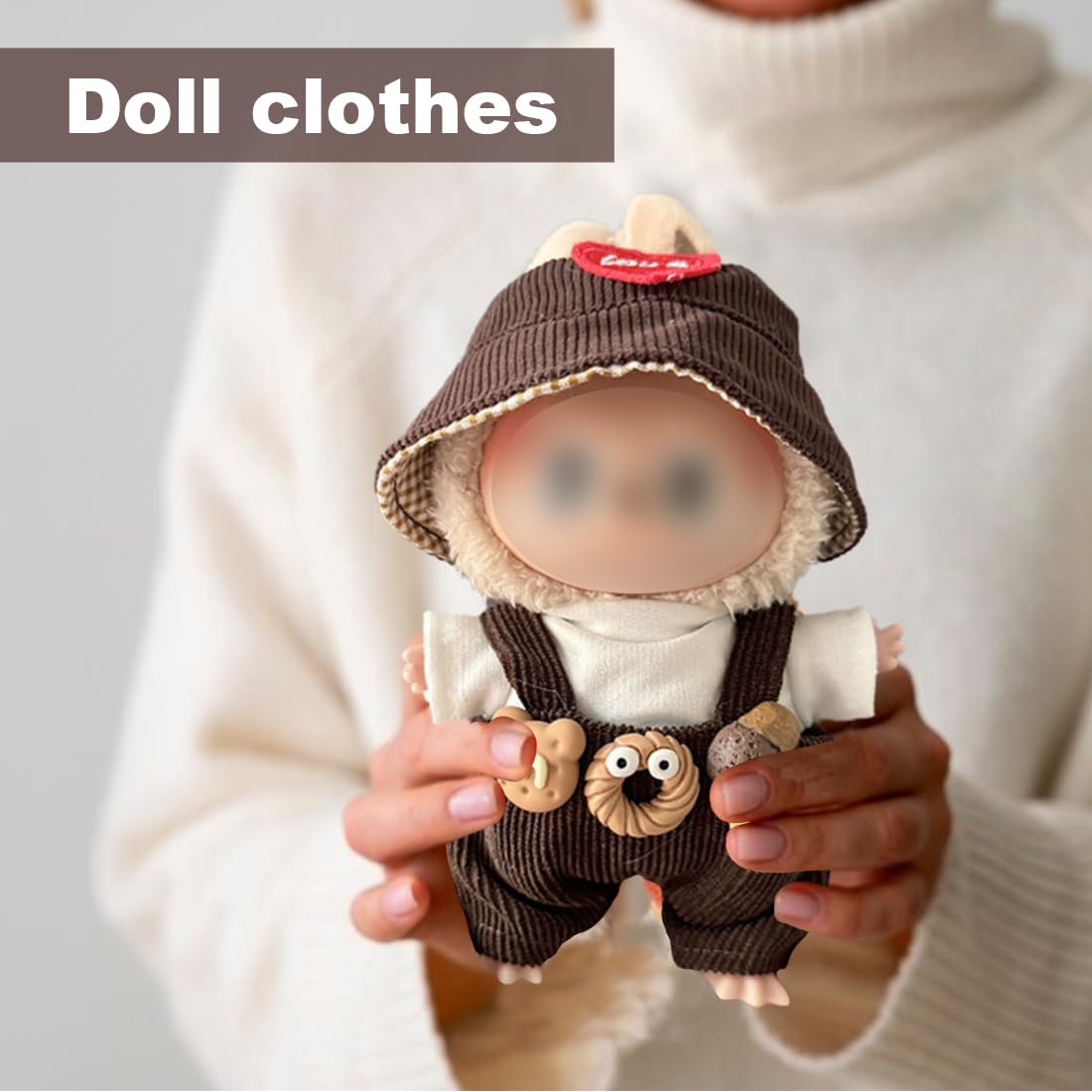 Vêtements Pour Poupée De 17 Cm - Costume Du Petit Diable Halloween - Accessoire DIY Pour Enfants