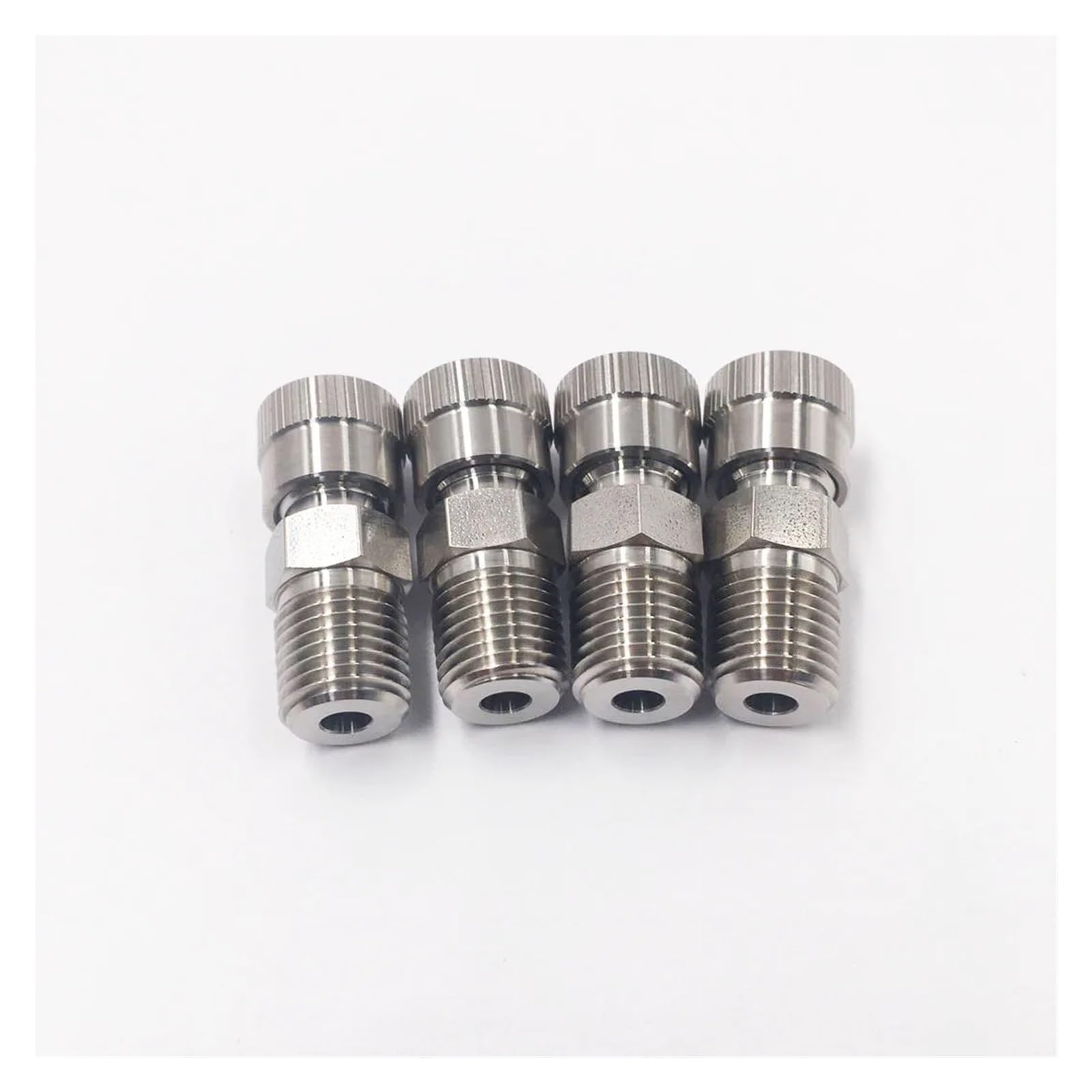 SS-4-UT-1-4, Accesorio de vacío Ultra-Torr de Acero Inoxidable, Conector Macho, Accesorio Ultra-Torr de 1/4 pulg. x NPT Macho de 1/4 pulg.