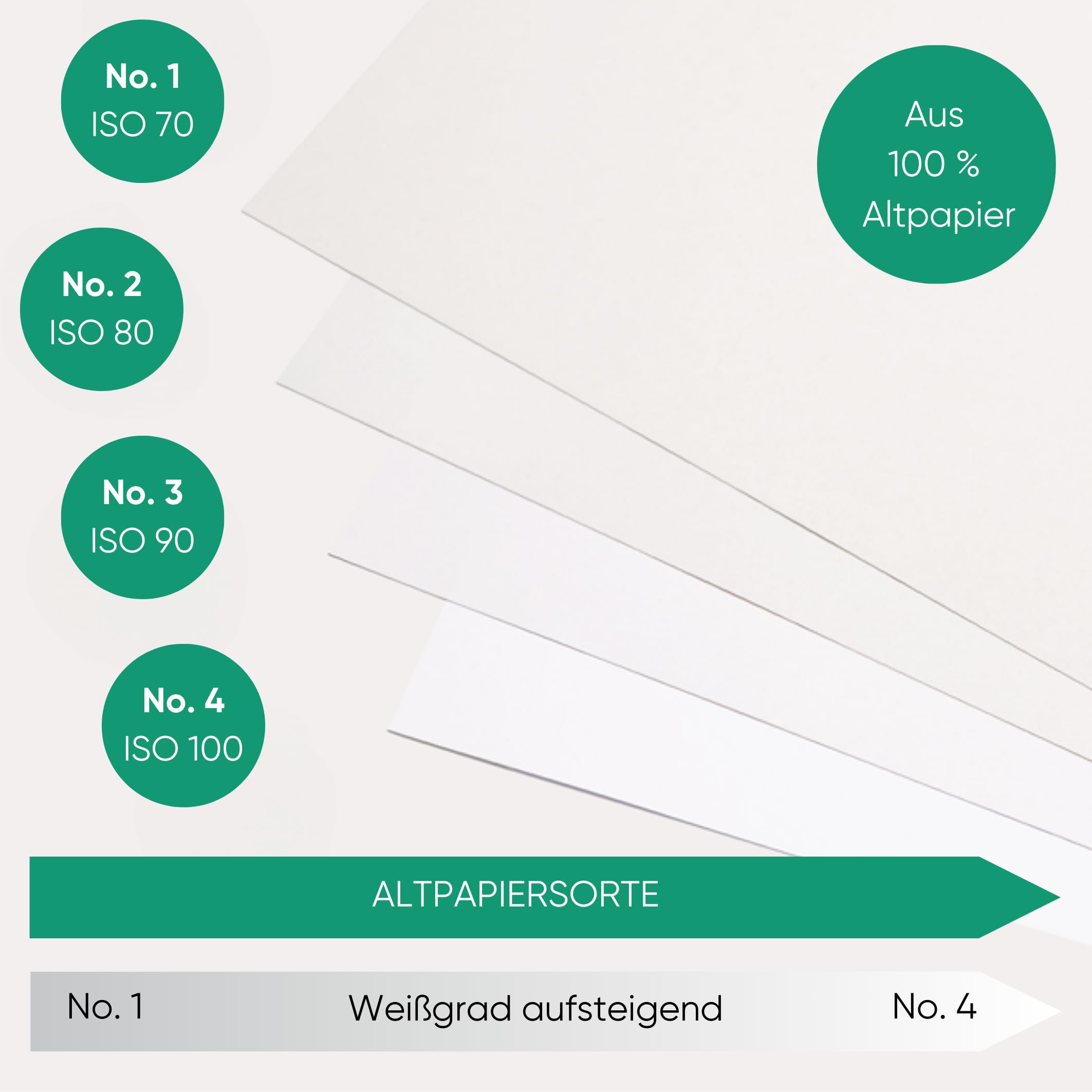 Carta Per Stampante Steinbeis No. 1 - 2500 Fogli A4 80g/m², Riciclata, Bianca, Per Ufficio E Fotocopie - Foto 4