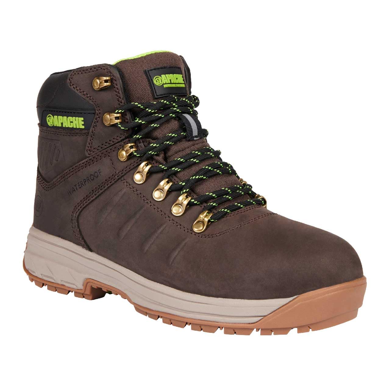 Moose Jaw Brown Waterproof Safety