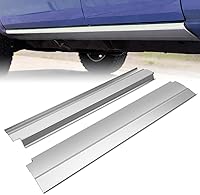 AutoDynasty Slip-On Rocker Panels for 2006-2012 Ford Fusion, Mercury MKZ & Milan - Primered Steel Guards, Left & Right Sides