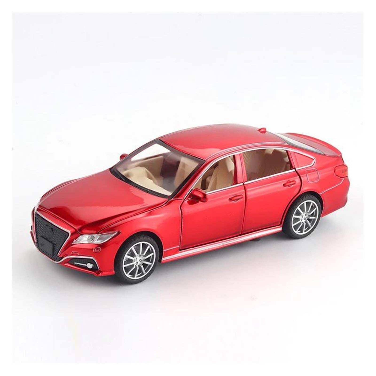 Bankoto Red Diecast Car For Toyota For Crown Diecast Model Car Collectible