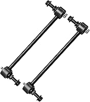 Vista 1756 de Detroit Axle - Kit de suspensión delantera de 10 piezas para Chevy Aveo Aveo5 Pontiac G3 Wave 2 Ready Struts Assembly 2 Enlaces de barra