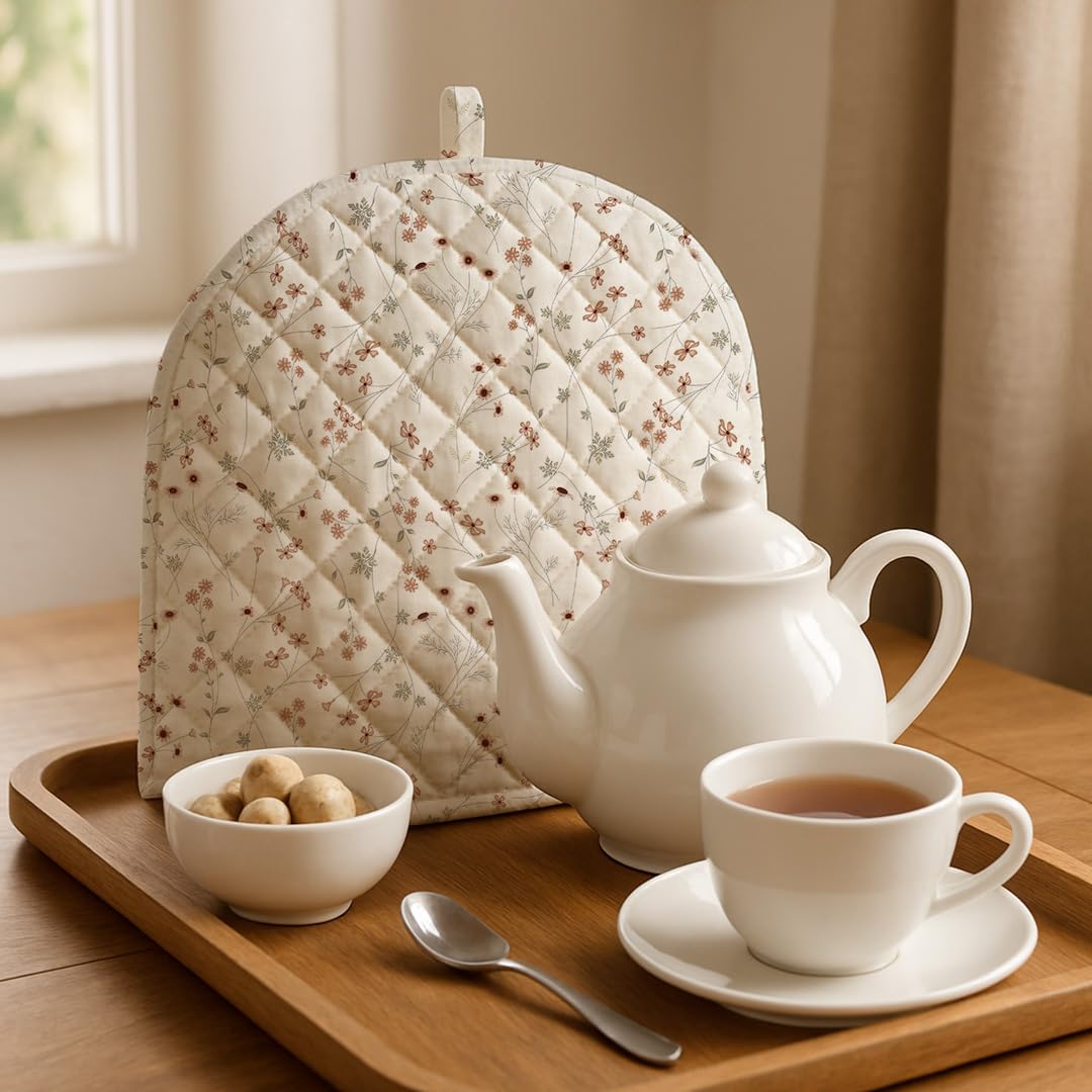Premium Cotton Tea Cosy - Keeps Tea Warm! -2