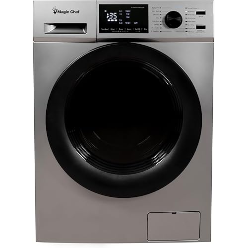 2.7 cu. ft. All-in-One Washer and Dryer Combo in Silver