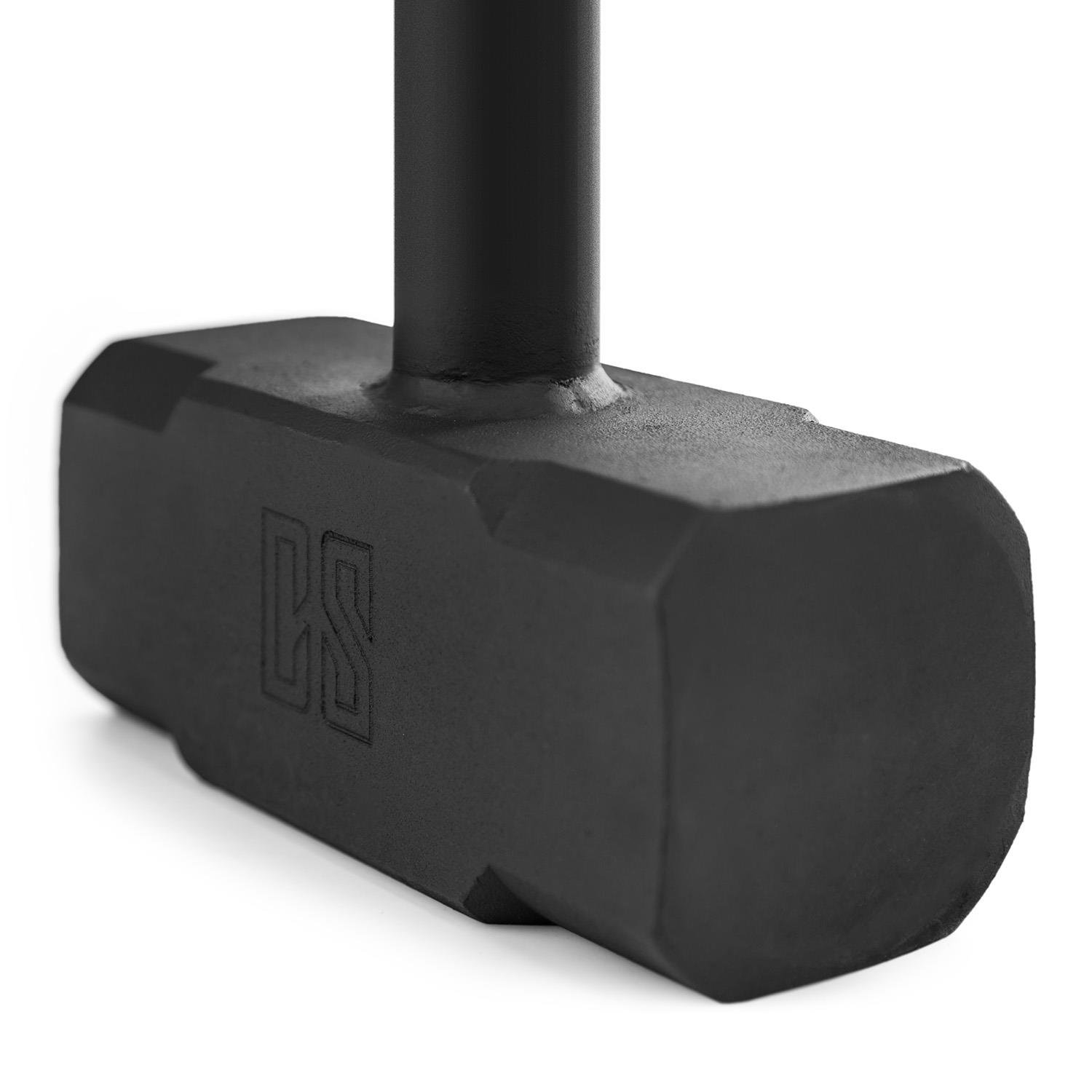 CAPITAL SPORTS Big Knock - Martillo de entrenamient, Ejercicio Fuerza y Gimnasia coordinación, Ideal Curls de Biceps o lanzamientos, Acero colado, Mango Seguro