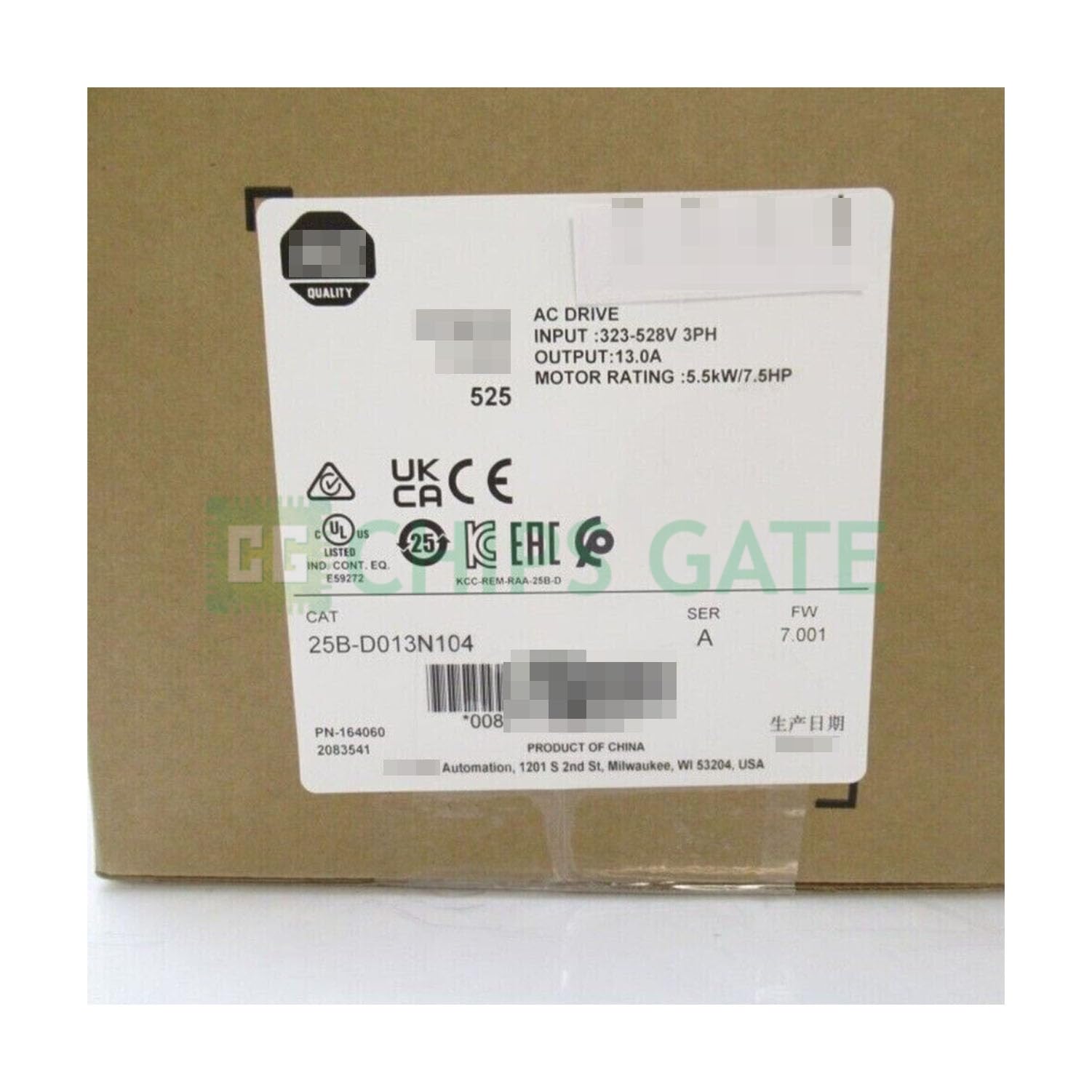 New 25B-D013N104 1PCS 25BD013N104 with Box for Ship