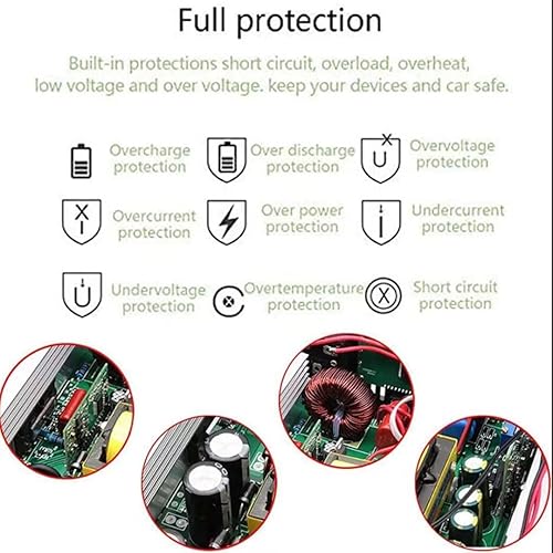 Miniatura 2 de Cargador inversor de onda sinusoidal pura de 4000 W CC 12 V24 V48 V60 V, entrada de CA de fase dividida, salida de CA, 120 V240 V, convertidor de