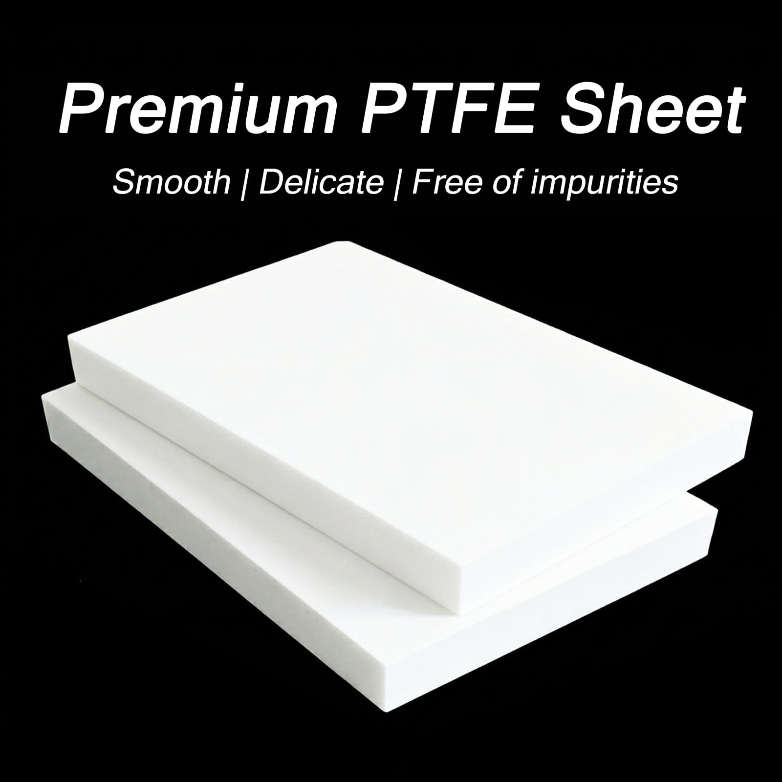 PTFE-Folie 500 x (3–8) mm(500mmx500mmx5mm)