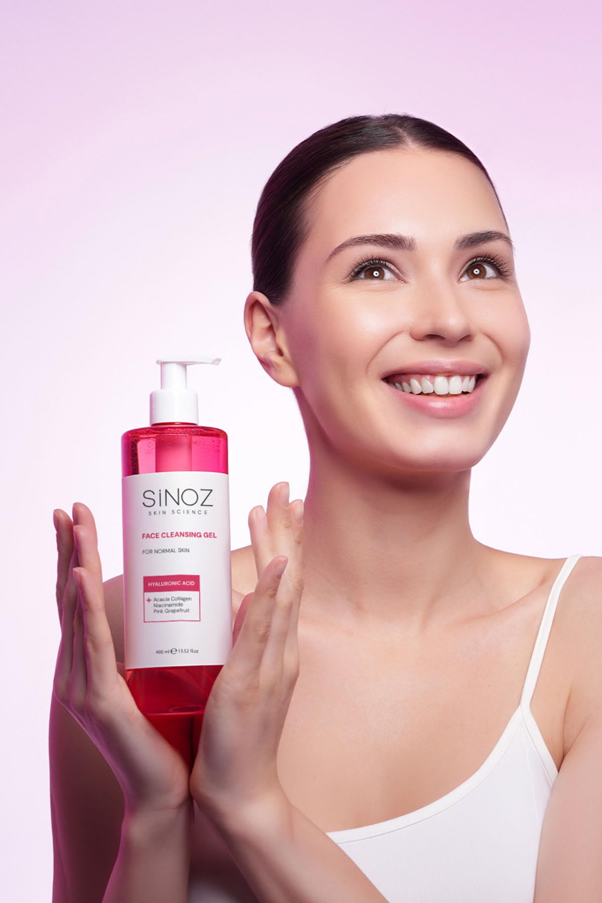 Sinoz Normal Ciltler için Yüz Temizleme Jeli 400ML