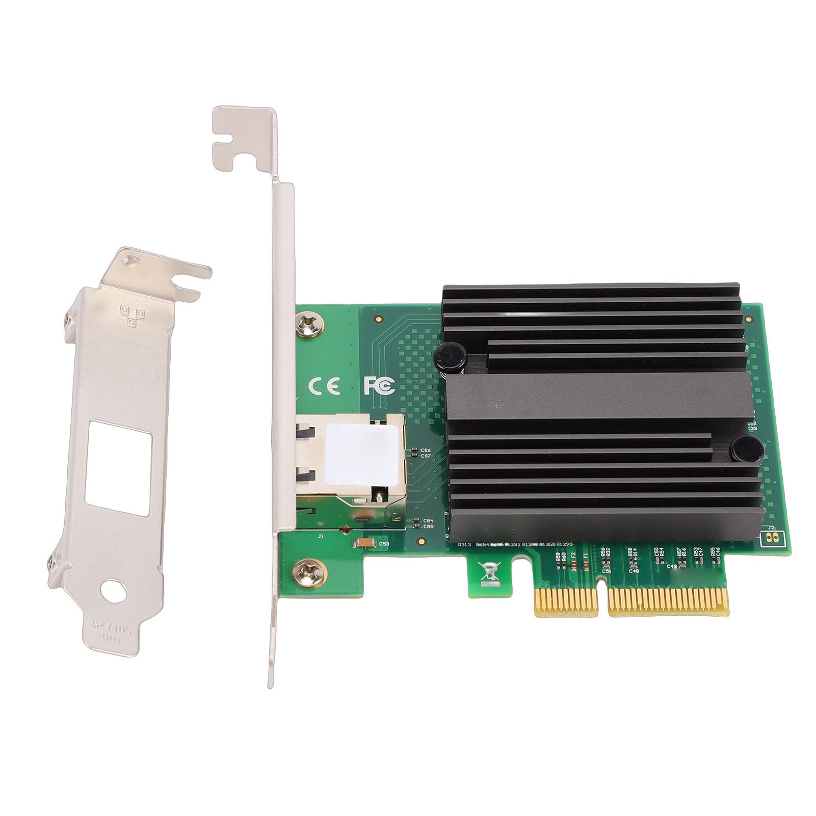 Generic Scheda di Rete Ethernet PClex4 Velocità Multiple Adatta a Vari Scenari di Comunicazione di Rete Plug and Play per Server Desktop Router NAS 1 Porta RJ45