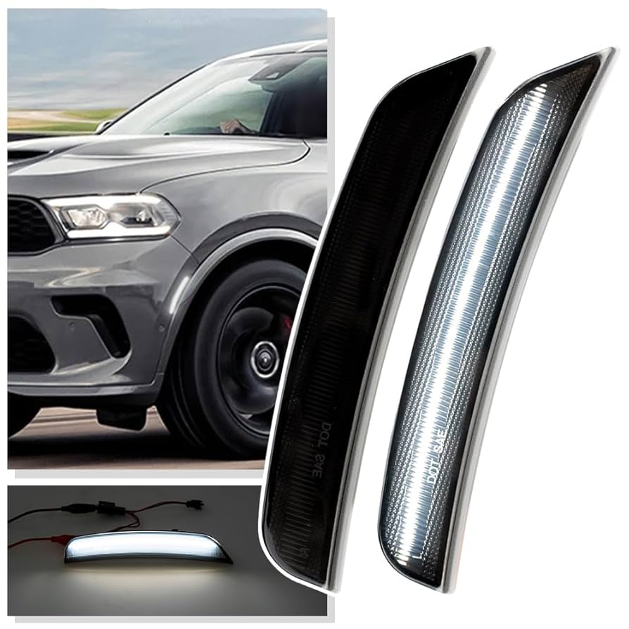 Amazon.com: NJSBYL 2pcs Durango LED Side Marker Light