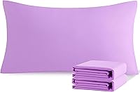 Vista 118 de NTBAY Juego de fundas de almohada estándar, paquete de 2 fundas de almohada de microfibra cepillada de 20 x 26 pulgadas, suaves, sin arrugas