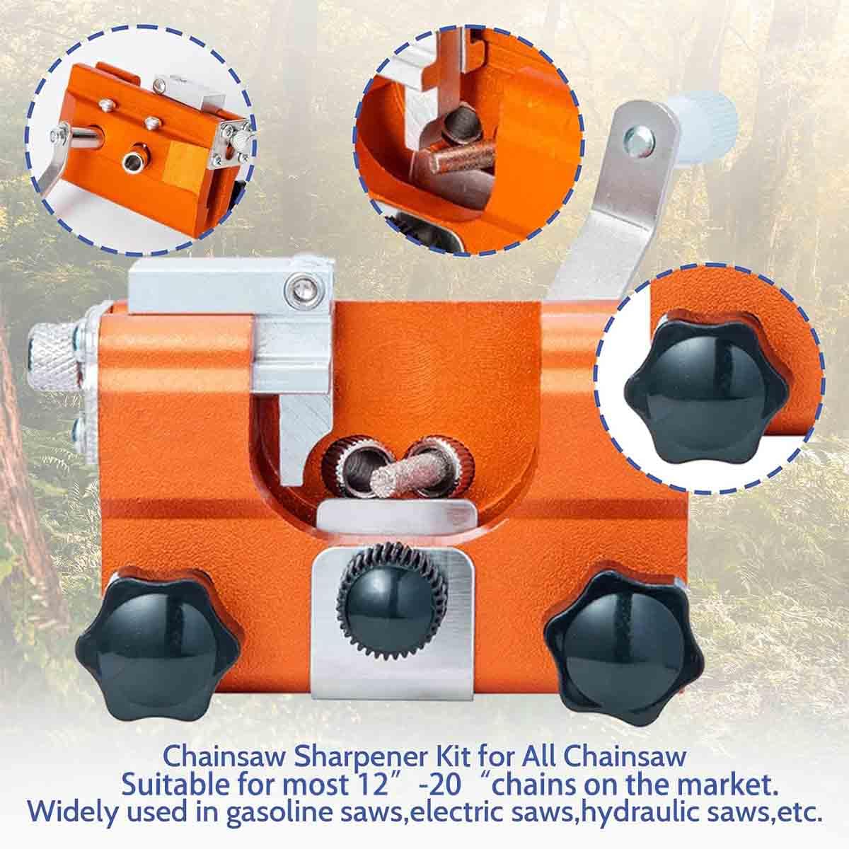 Chainsaw Sharpeners Genuine Portable Chainsaw Chain for Wood Sharpening Electric Grinder Chainsaw Grinder