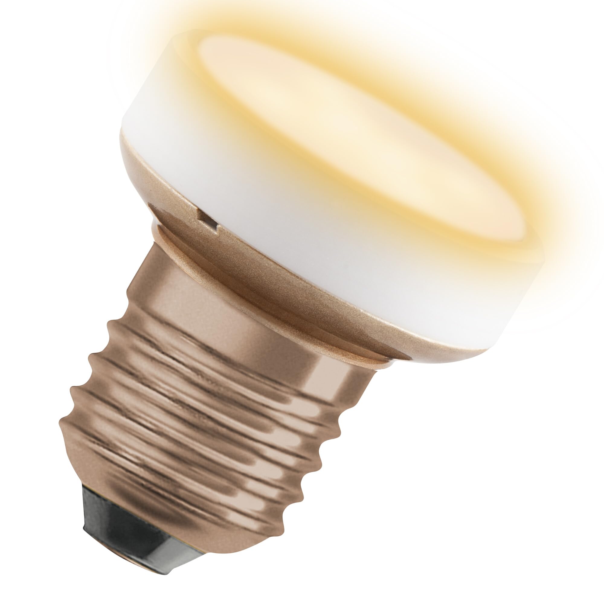 OSRAM Flat Lamp, lámpara LED ultra-compacta y plana con casquillo E27,